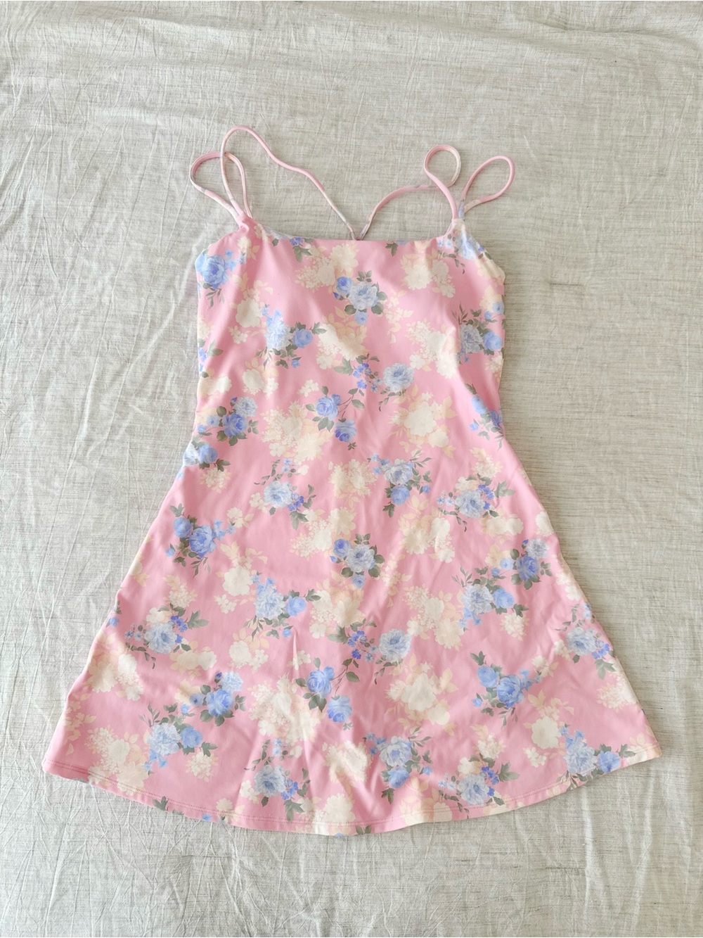 AS Revival Altard State Pink Floral Slip Dress Althetic Bloom Print